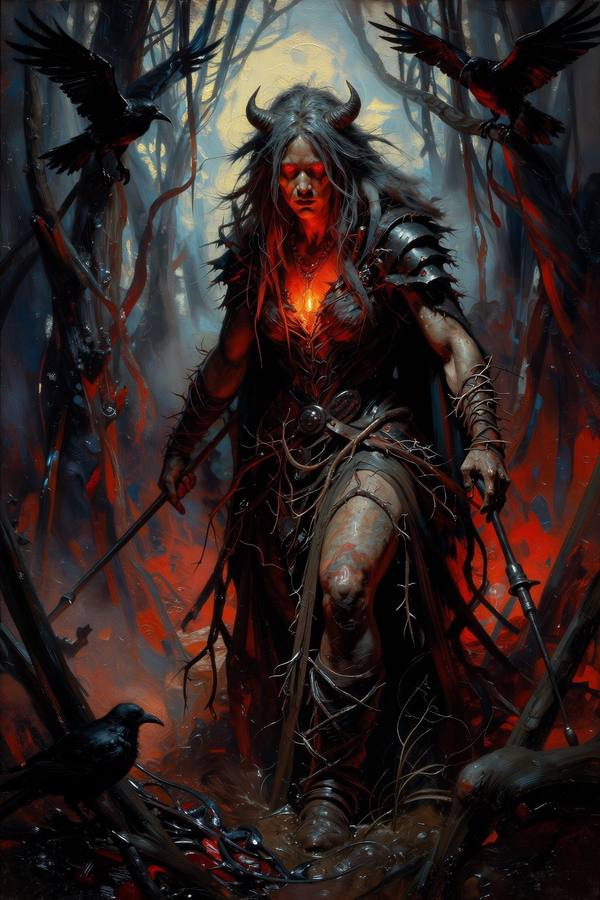 AI-generated image analyzed by PromptLens