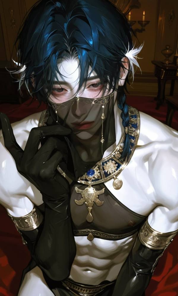 AI-generated image analyzed by PromptLens