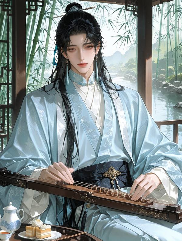 AI-generated image analyzed by PromptLens