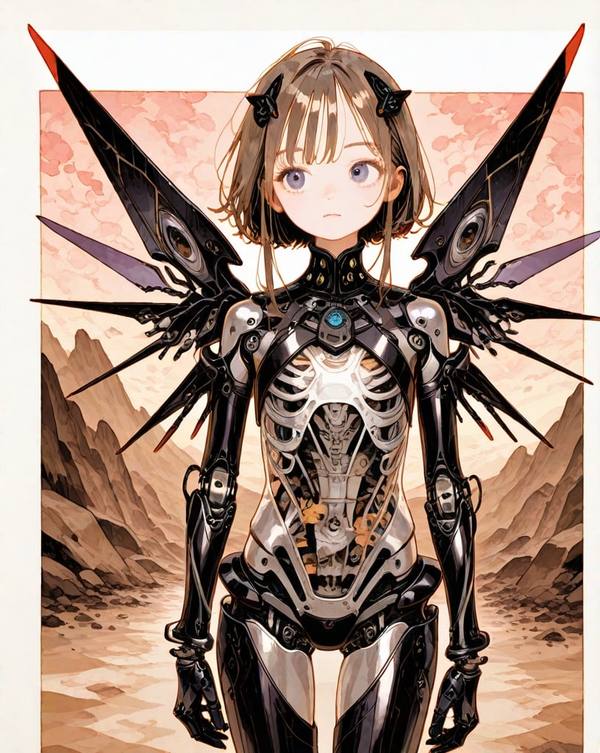 AI-generated image analyzed by PromptLens