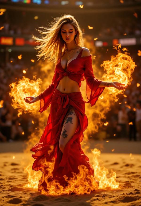 AI-generated image analyzed by PromptLens