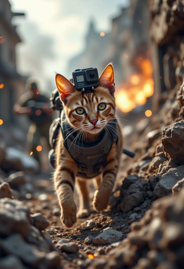 AI-generated image analyzed by PromptLens