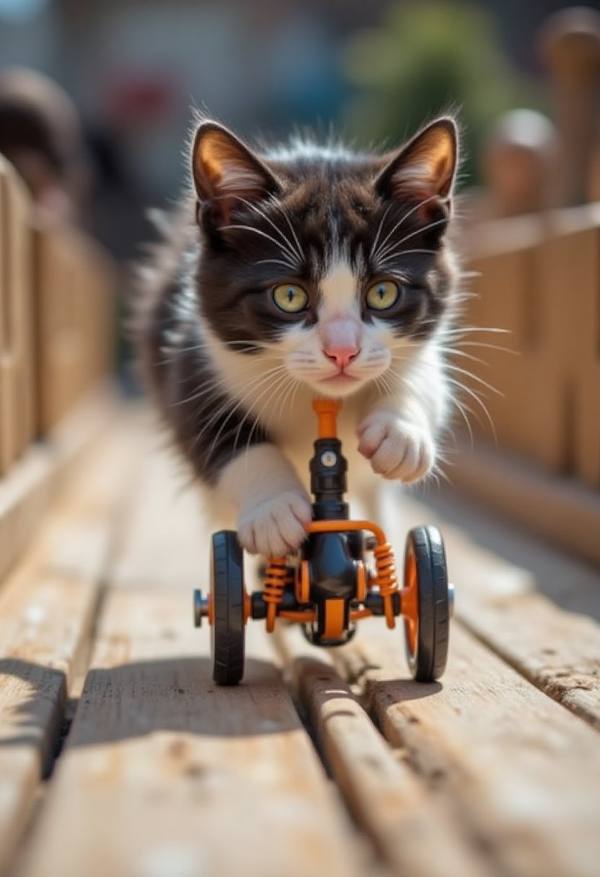 AI-generated image analyzed by PromptLens