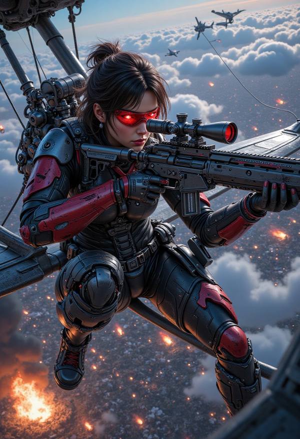 AI-generated image analyzed by PromptLens