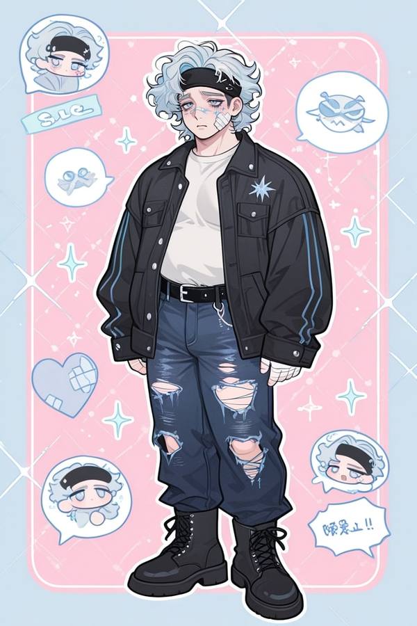 AI-generated image analyzed by PromptLens