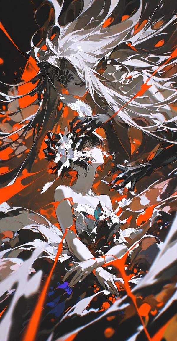 AI-generated image analyzed by PromptLens