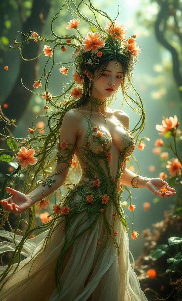 AI-generated image analyzed by PromptLens