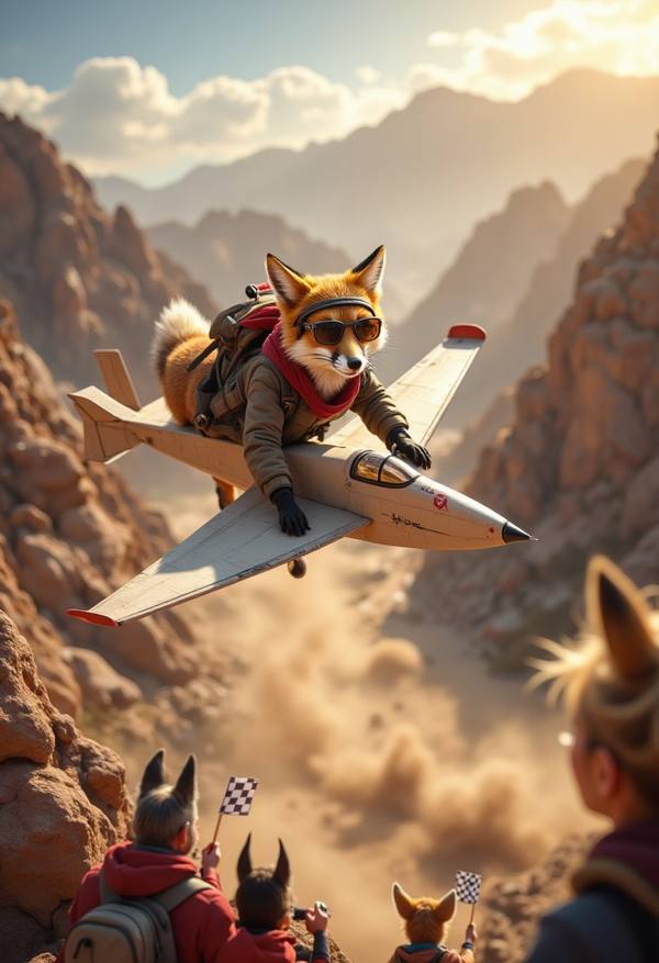 AI-generated image analyzed by PromptLens