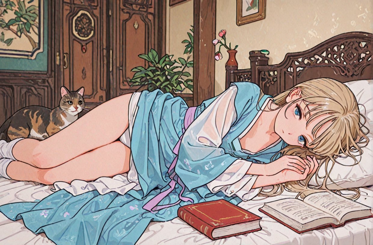 AI-generated image analyzed by PromptLens