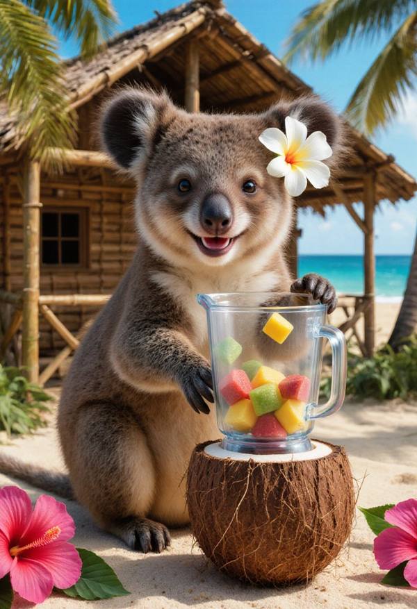 AI-generated image analyzed by PromptLens