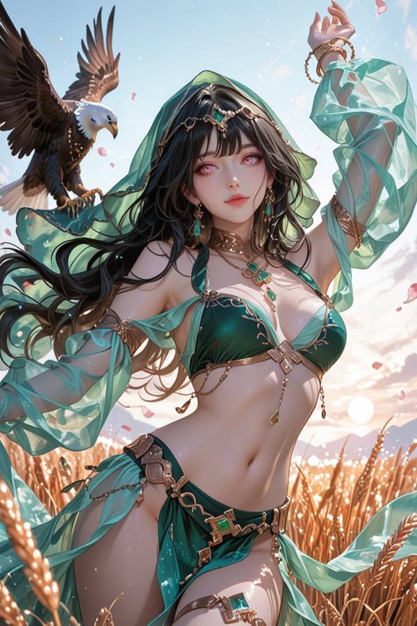 AI-generated image analyzed by PromptLens