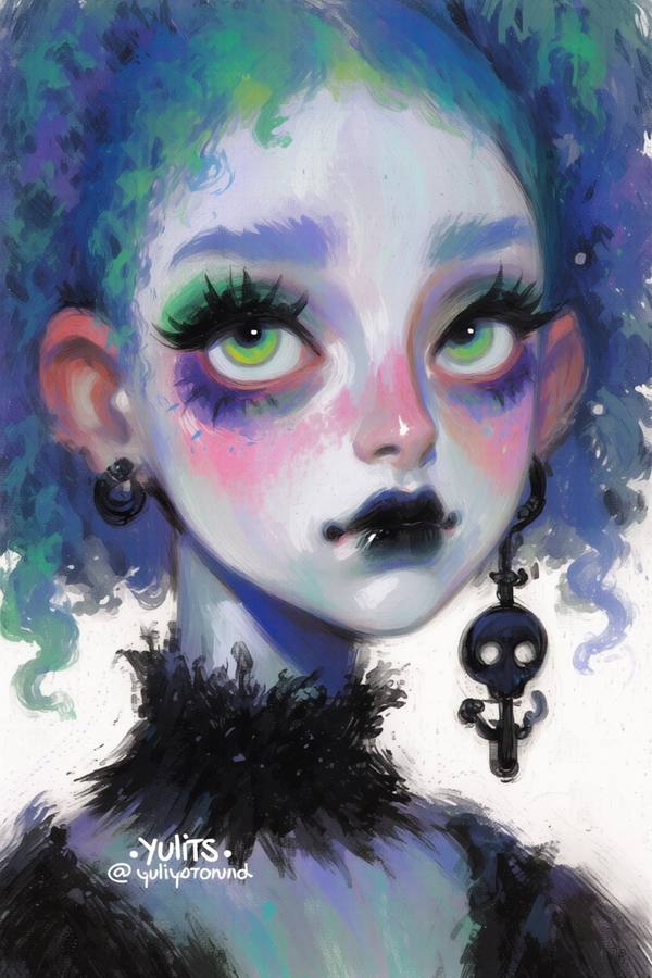 AI-generated image analyzed by PromptLens