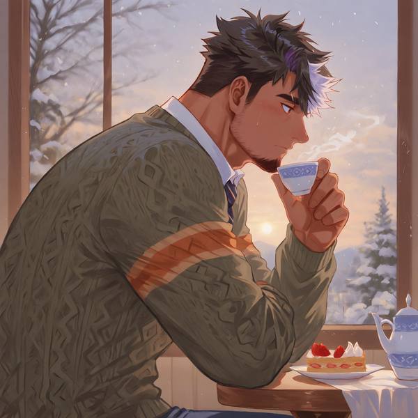 AI-generated image analyzed by PromptLens