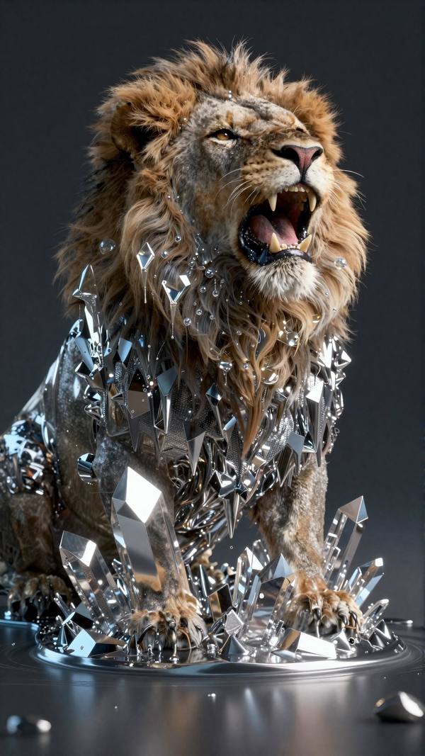 AI-generated image analyzed by PromptLens