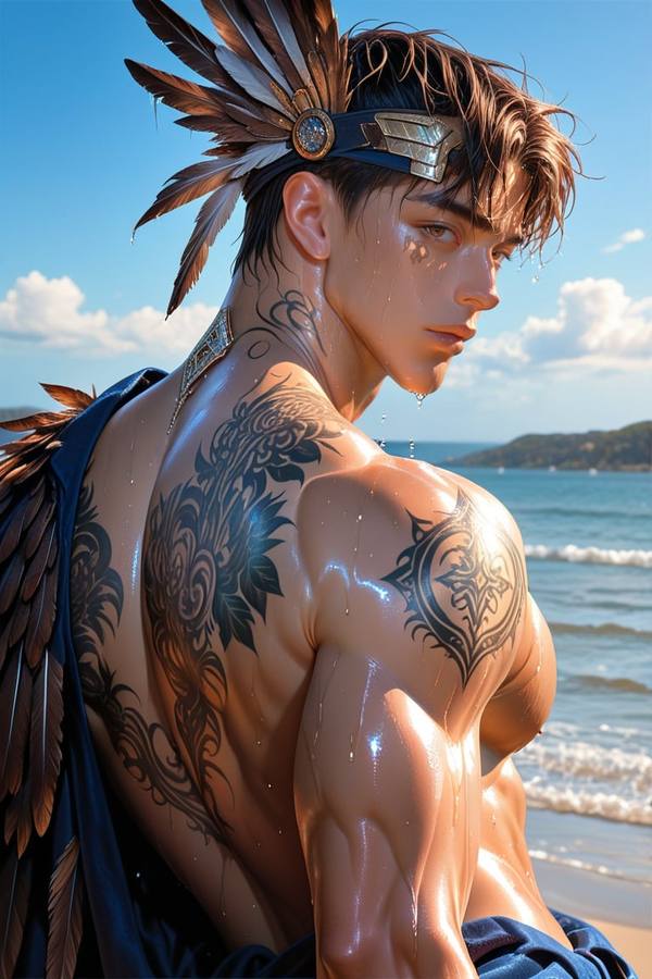 AI-generated image analyzed by PromptLens