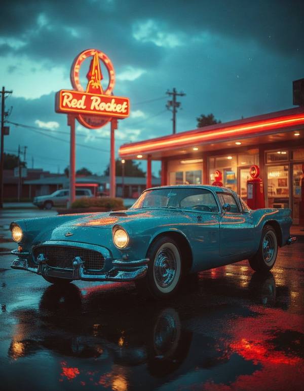 AI-generated image analyzed by PromptLens