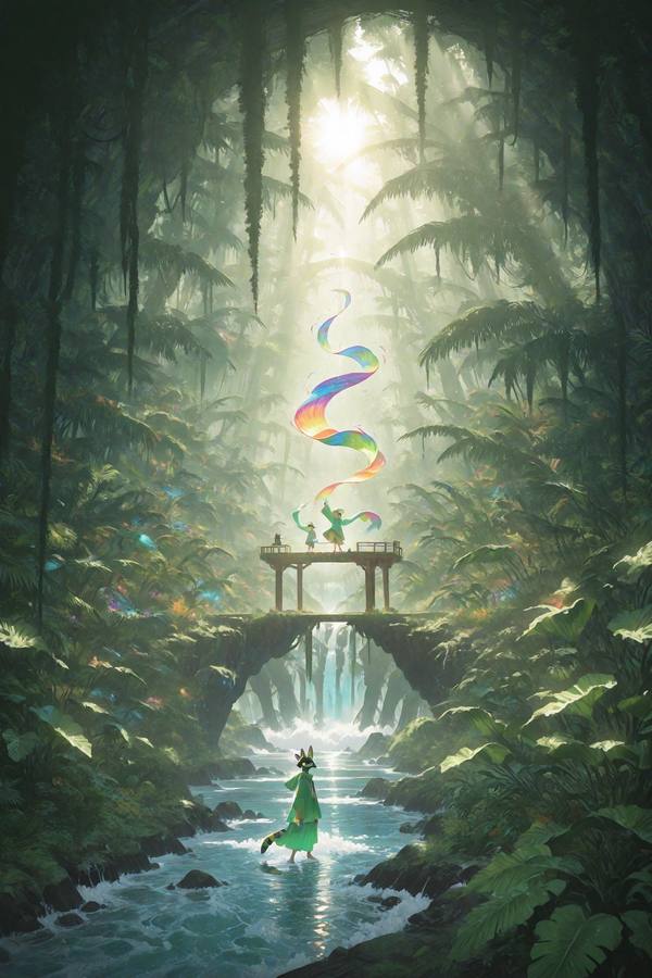 AI-generated image analyzed by PromptLens