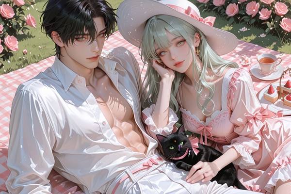 AI-generated image analyzed by PromptLens