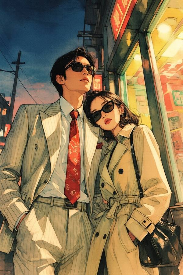 AI-generated image analyzed by PromptLens