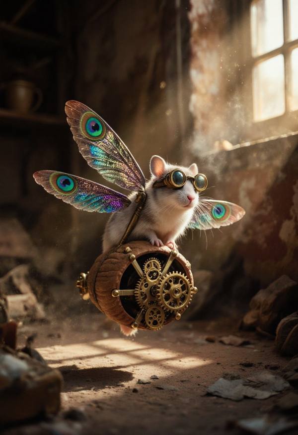 AI-generated image analyzed by PromptLens