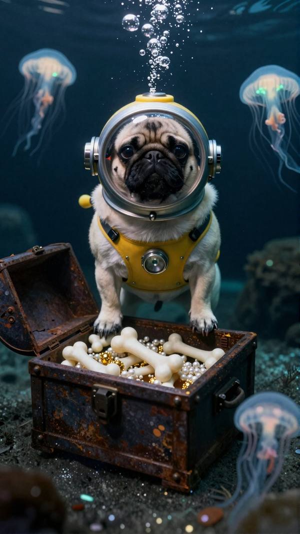 AI-generated image analyzed by PromptLens