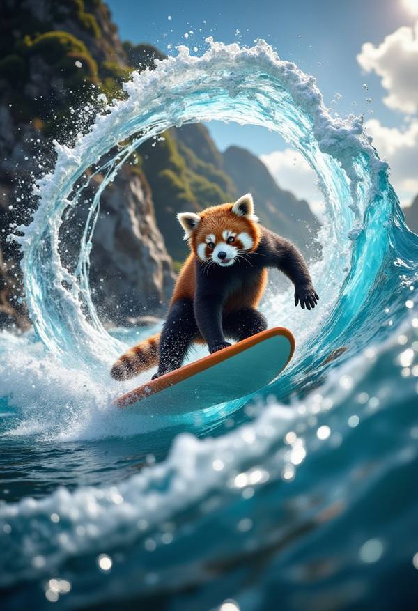 AI-generated image analyzed by PromptLens