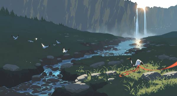 AI-generated image analyzed by PromptLens