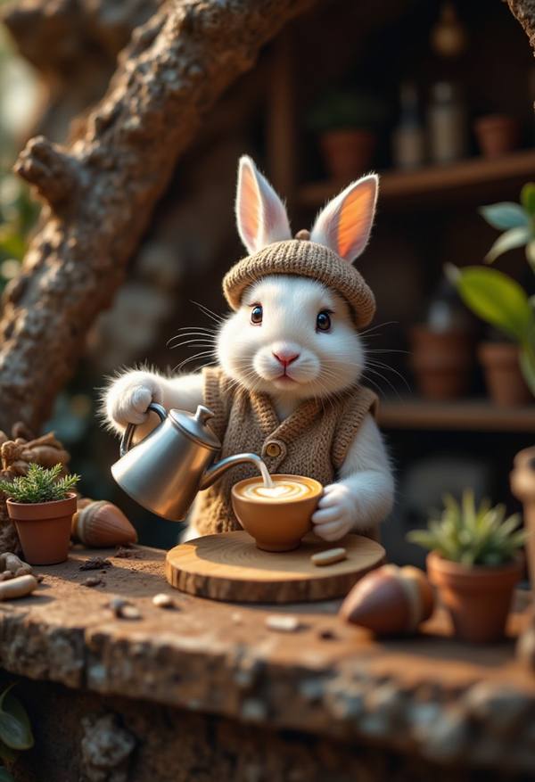 AI-generated image analyzed by PromptLens