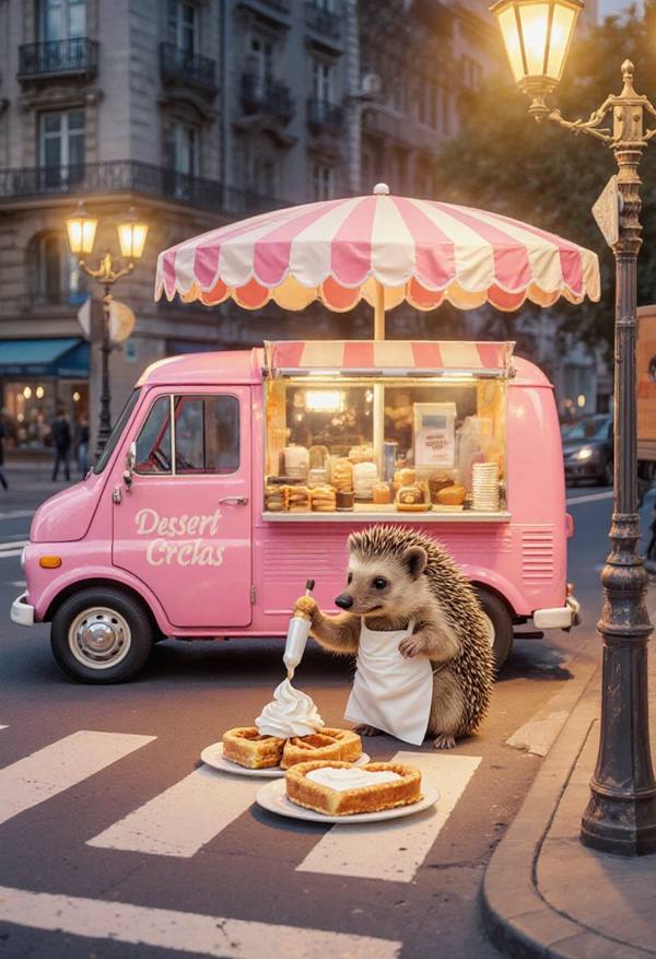 AI-generated image analyzed by PromptLens