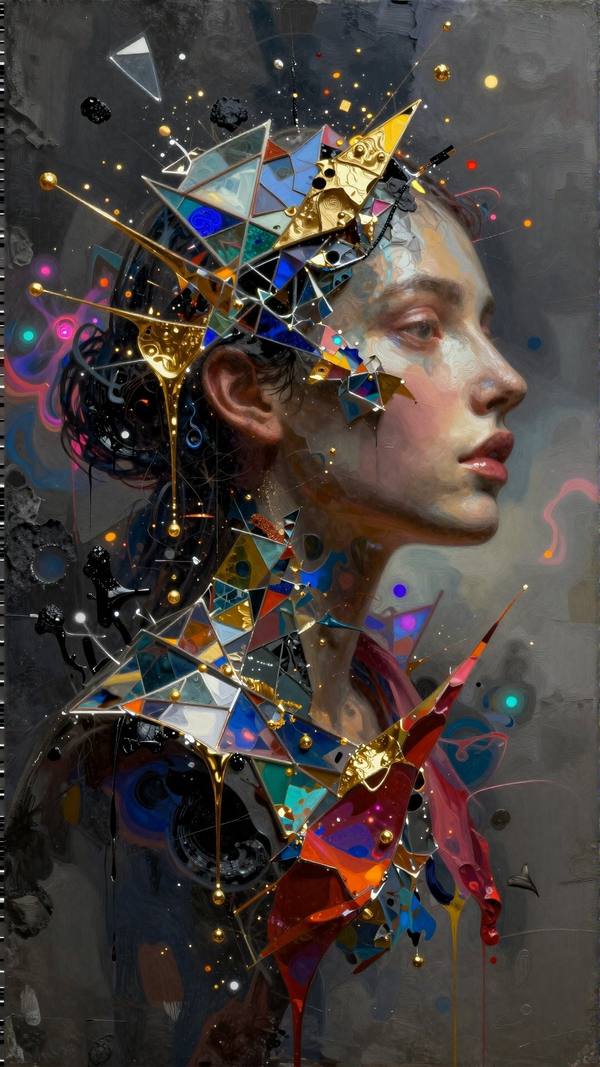 AI-generated image analyzed by PromptLens