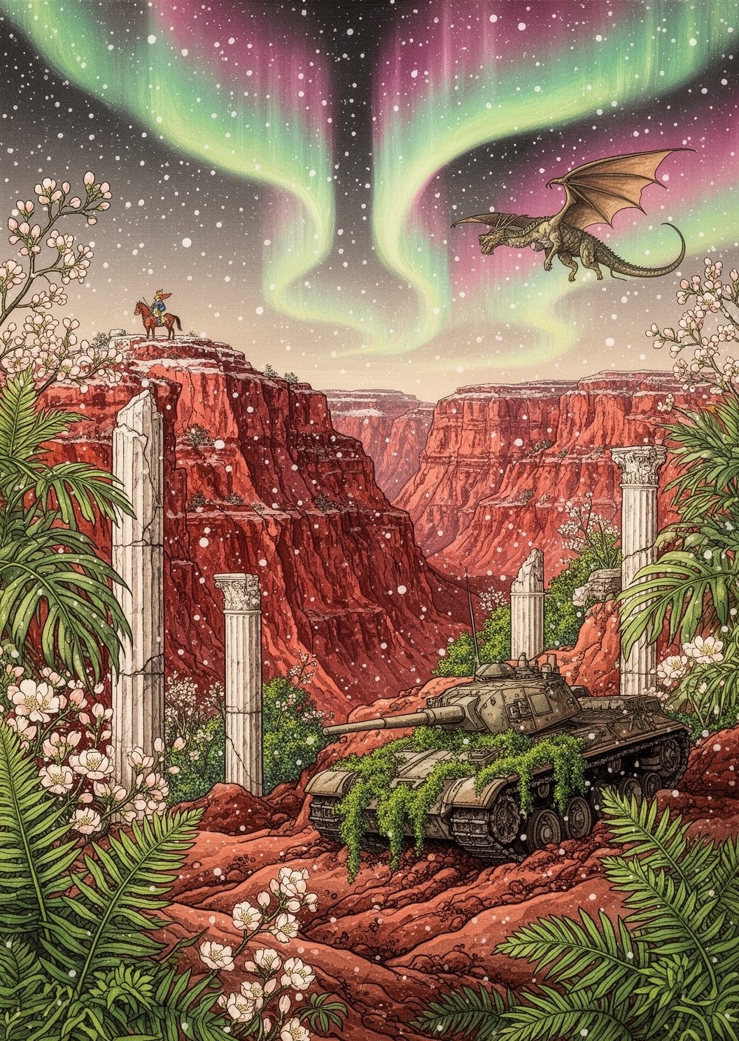 AI-generated image analyzed by PromptLens