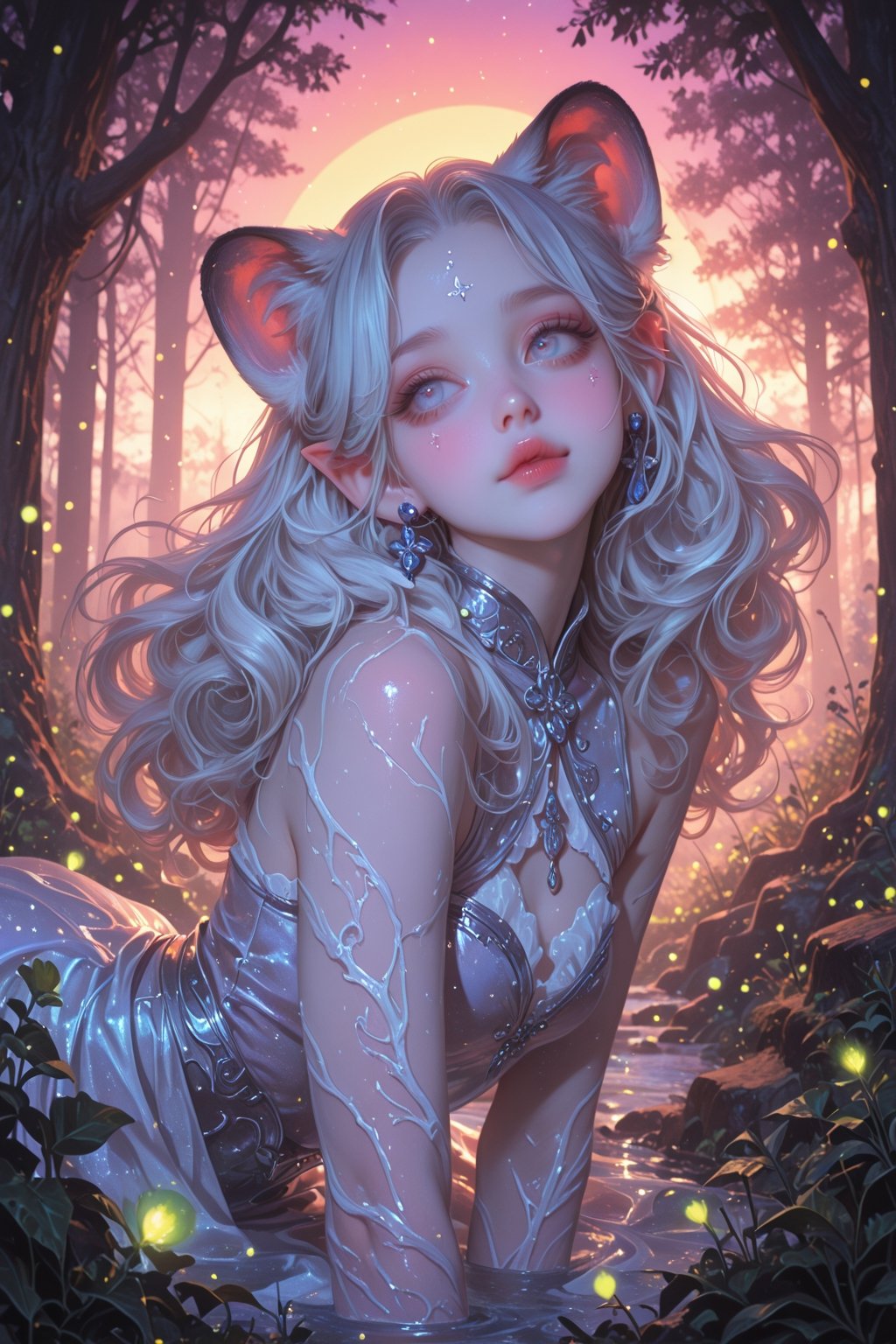 AI-generated image analyzed by PromptLens