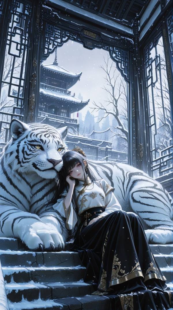 AI-generated image analyzed by PromptLens