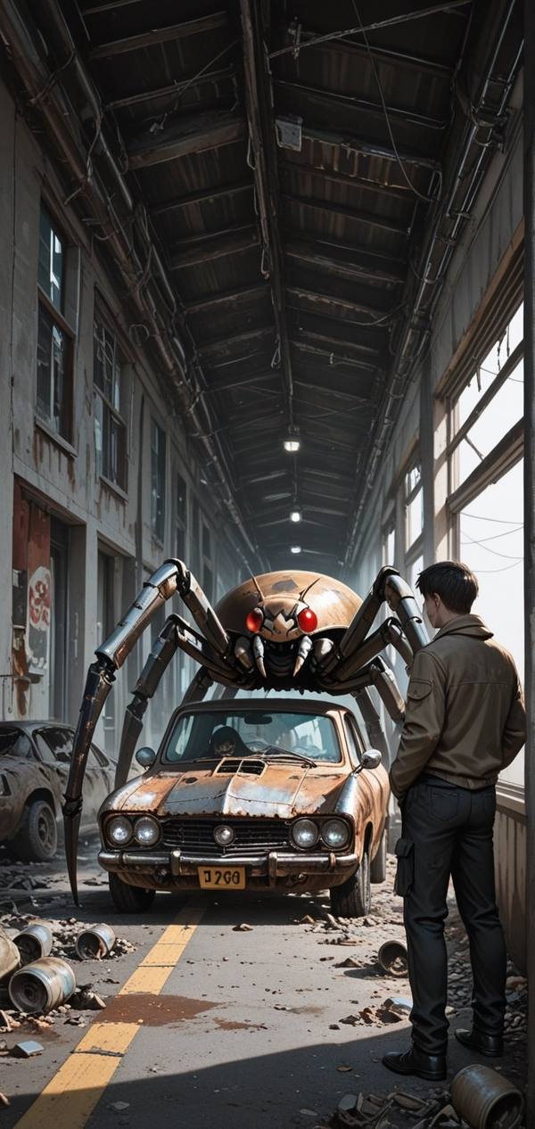 AI-generated image analyzed by PromptLens