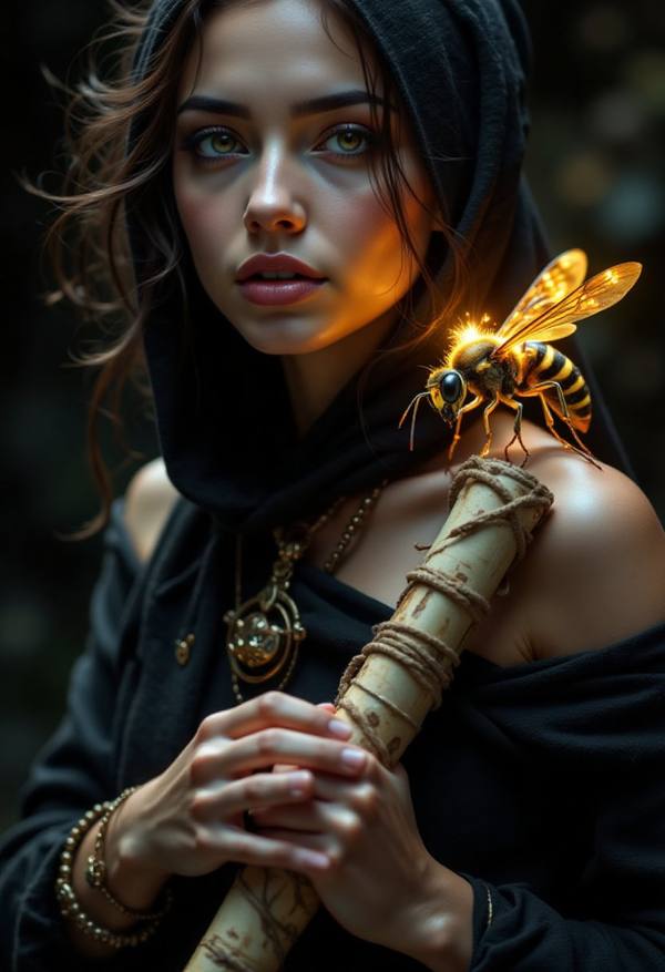 AI-generated image analyzed by PromptLens