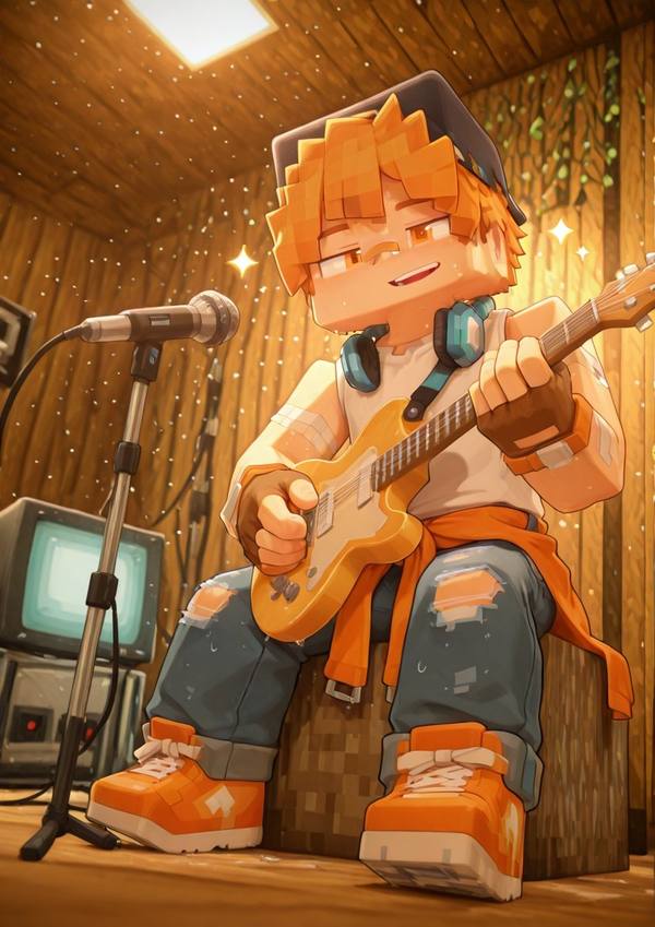 AI-generated image analyzed by PromptLens