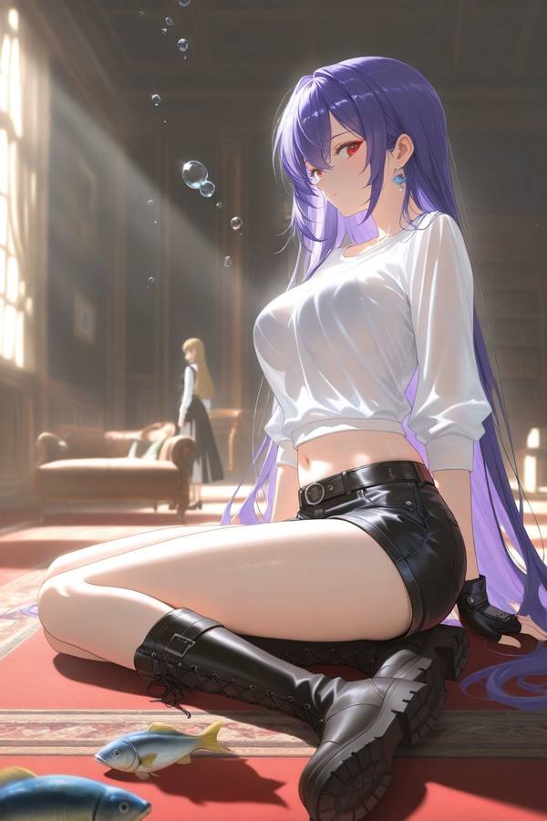 AI-generated image analyzed by PromptLens