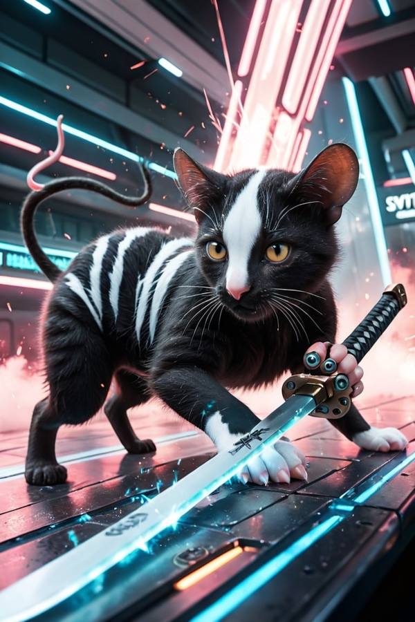 AI-generated image analyzed by PromptLens