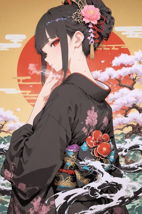 AI-generated image analyzed by PromptLens