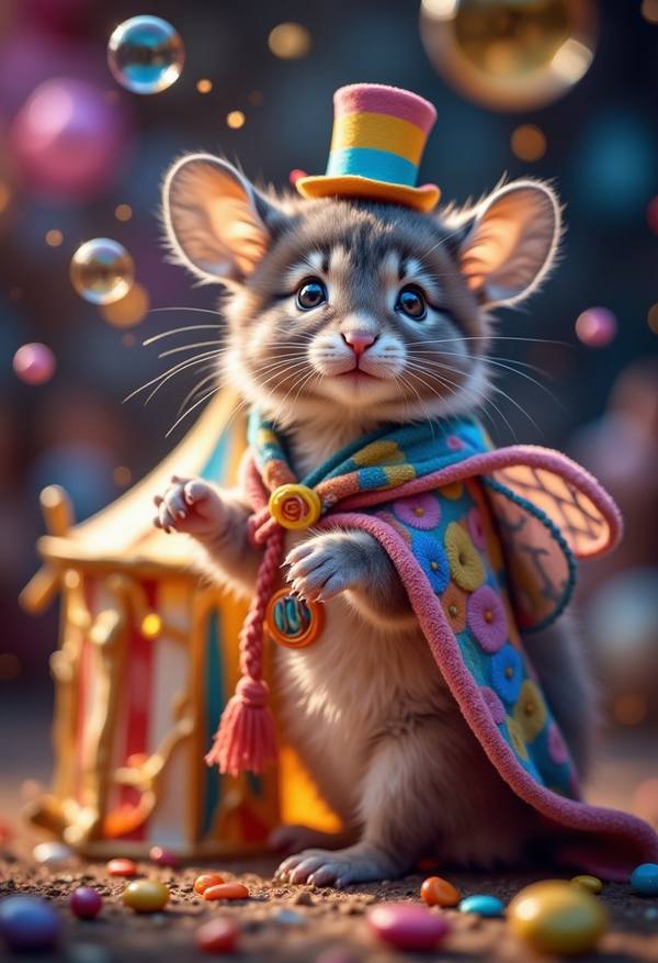 AI-generated image analyzed by PromptLens