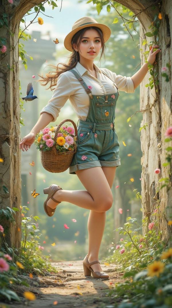 AI-generated image analyzed by PromptLens