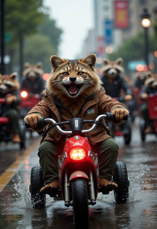 AI-generated image analyzed by PromptLens