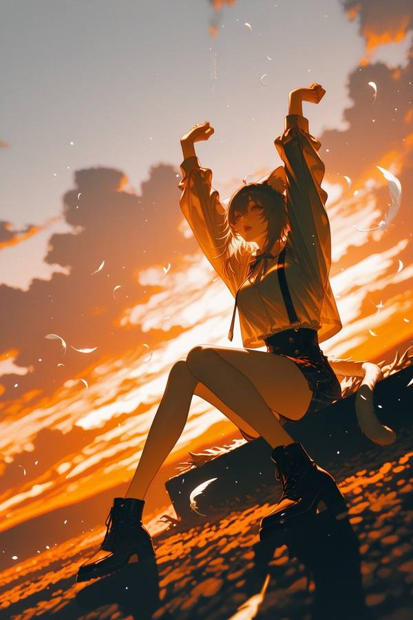 AI-generated image analyzed by PromptLens