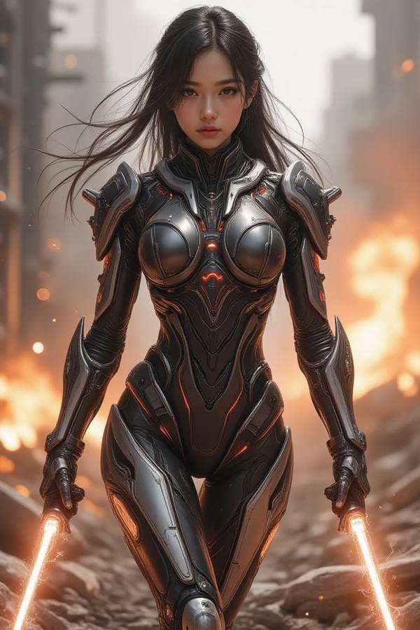 AI-generated image analyzed by PromptLens