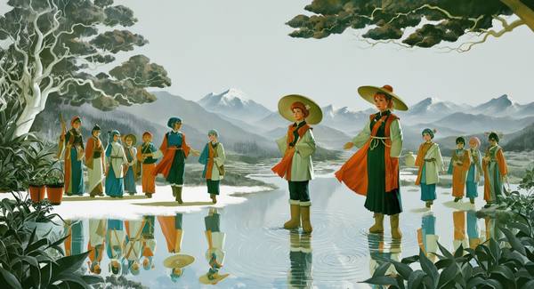 AI-generated image analyzed by PromptLens