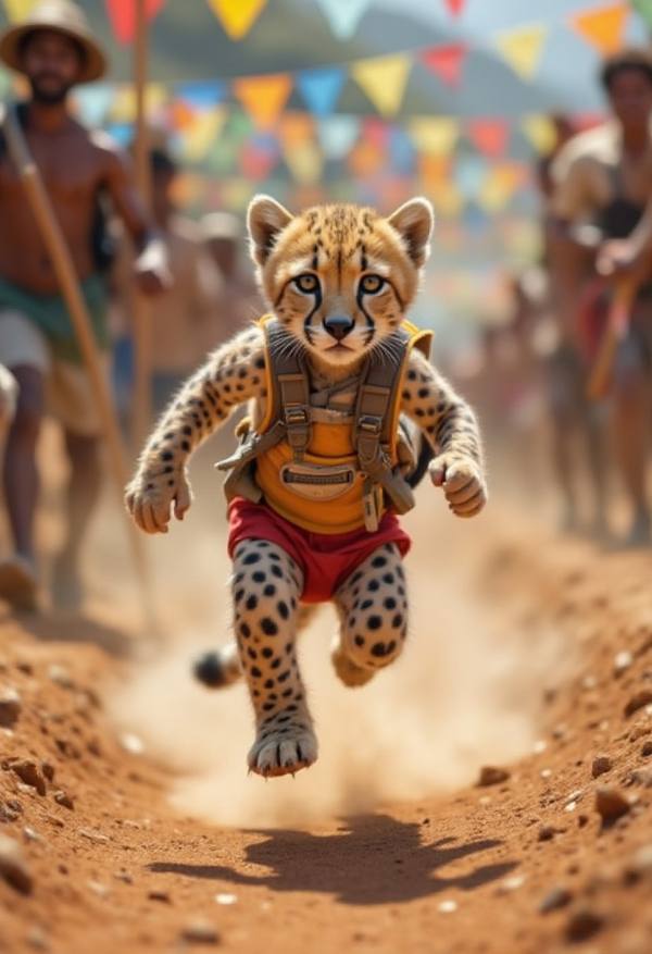 AI-generated image analyzed by PromptLens