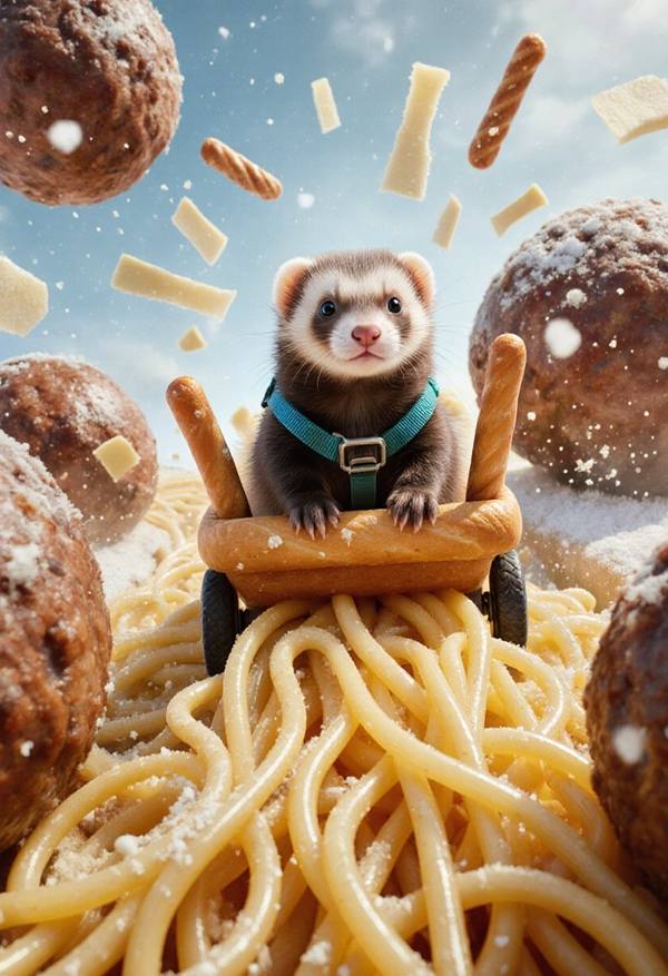 AI-generated image analyzed by PromptLens