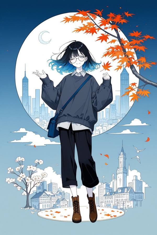 AI-generated image analyzed by PromptLens