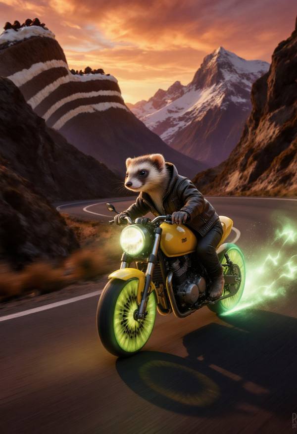 AI-generated image analyzed by PromptLens