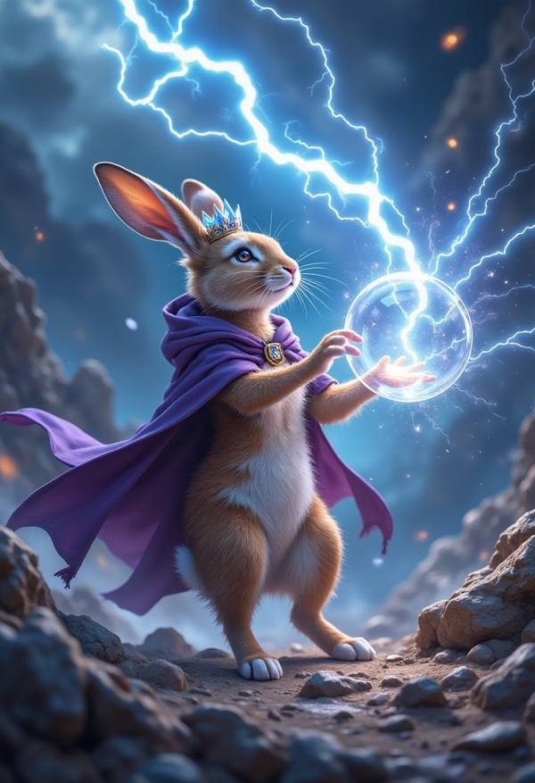 AI-generated image analyzed by PromptLens